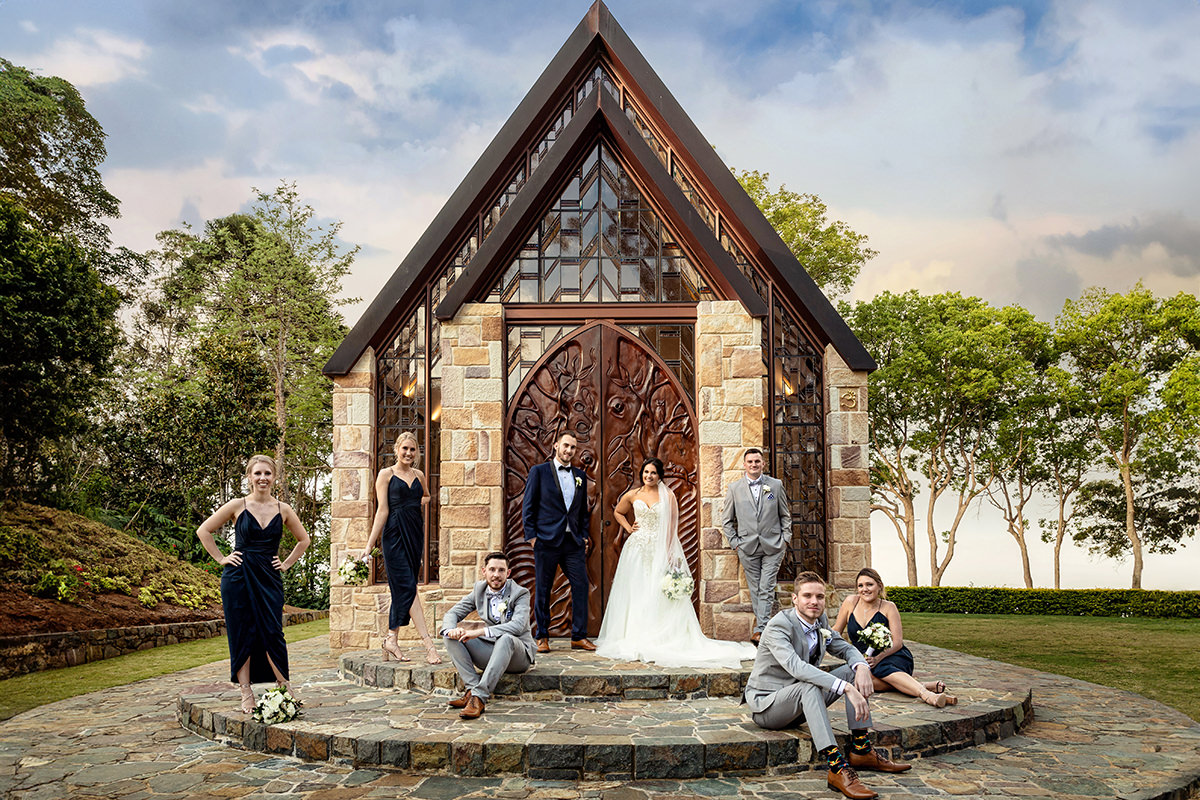 Montville Chapel Wedding Photographer